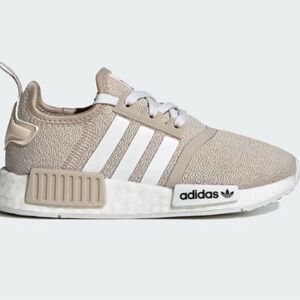 adidas Kids Sneakers in Tan and White